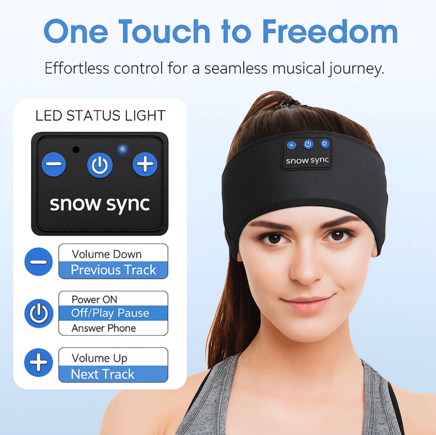 Snow Sync - Bluetooth Headband